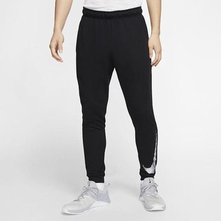 Pantaloni Nike Dri-FIT Fleece Training Barbati Negrii | WTBC-60497